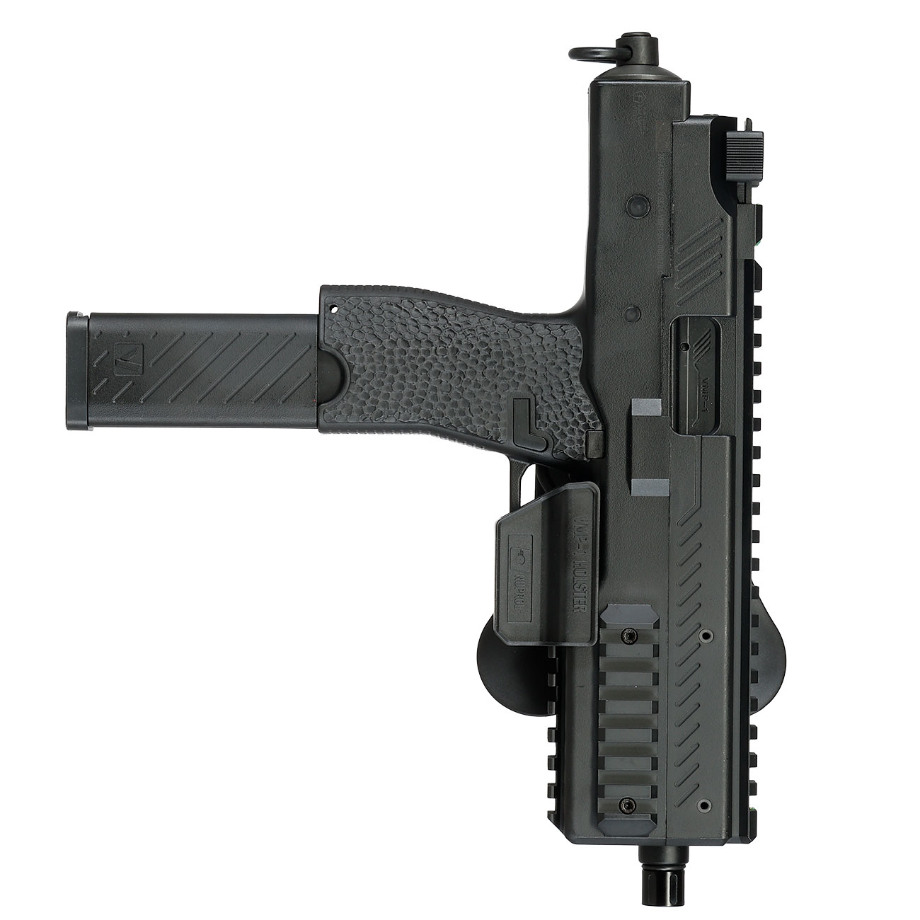 Nuprol Formholster Kunststoff Paddle f�r Vorsk VMP-1 SMG rechts schwarz Bild 9