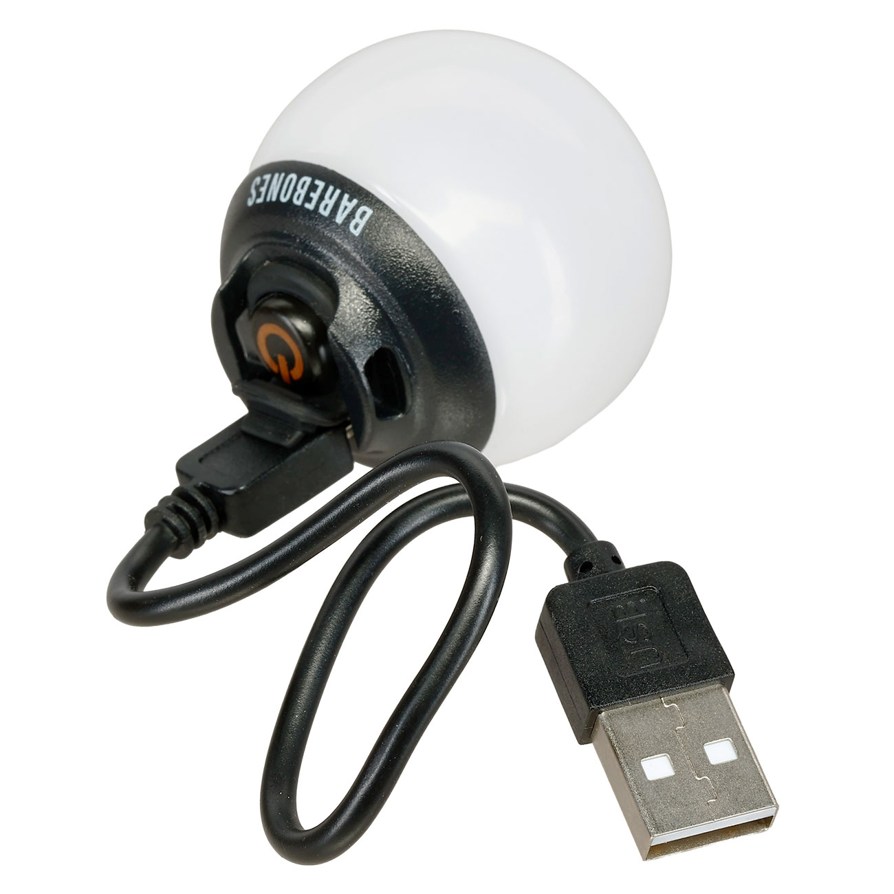 Barebones Mini Kugellaterne  � 4 cm wiederaufladbar wasserdicht wei� Bild 3