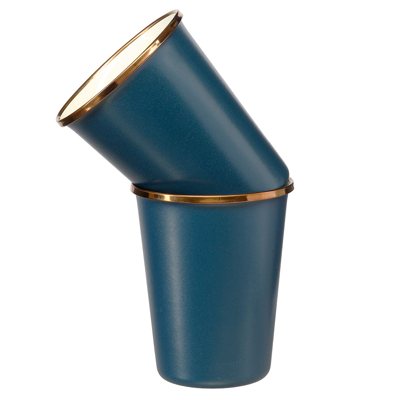 Barebones Trinkbecher Emaille Set 2 St�ck indigoblau Bild 2
