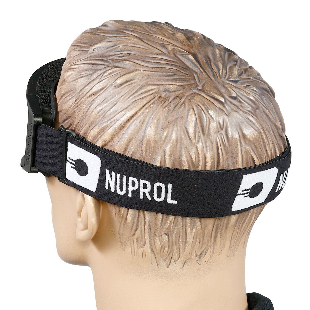Nuprol Battle Visor Dual Lens Eye Protection Airsoft Helmbrille / Schutzbrille schwarz / rauch Bild 8