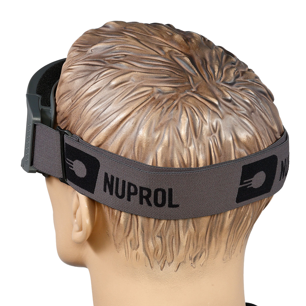Nuprol Battle Visor Dual Lens Eye Protection Airsoft Helmbrille / Schutzbrille grau / rauch Bild 8