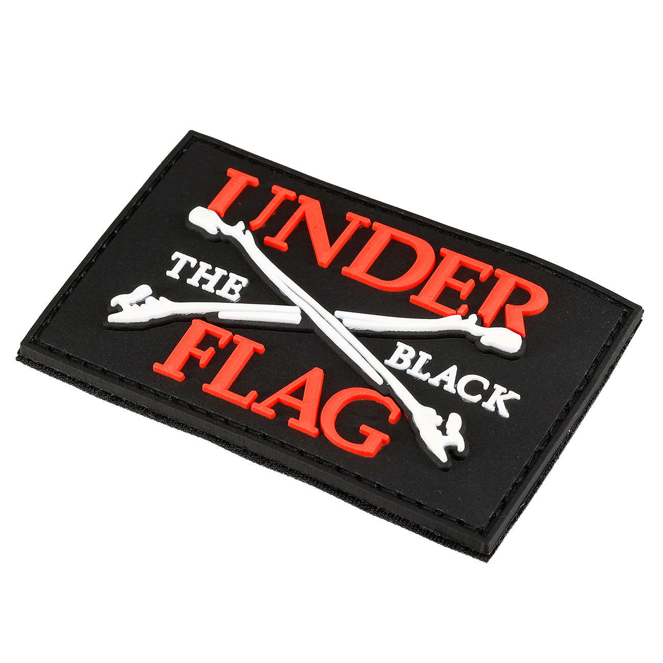 Patch 3D PVC Under the Black Flag Bild 2