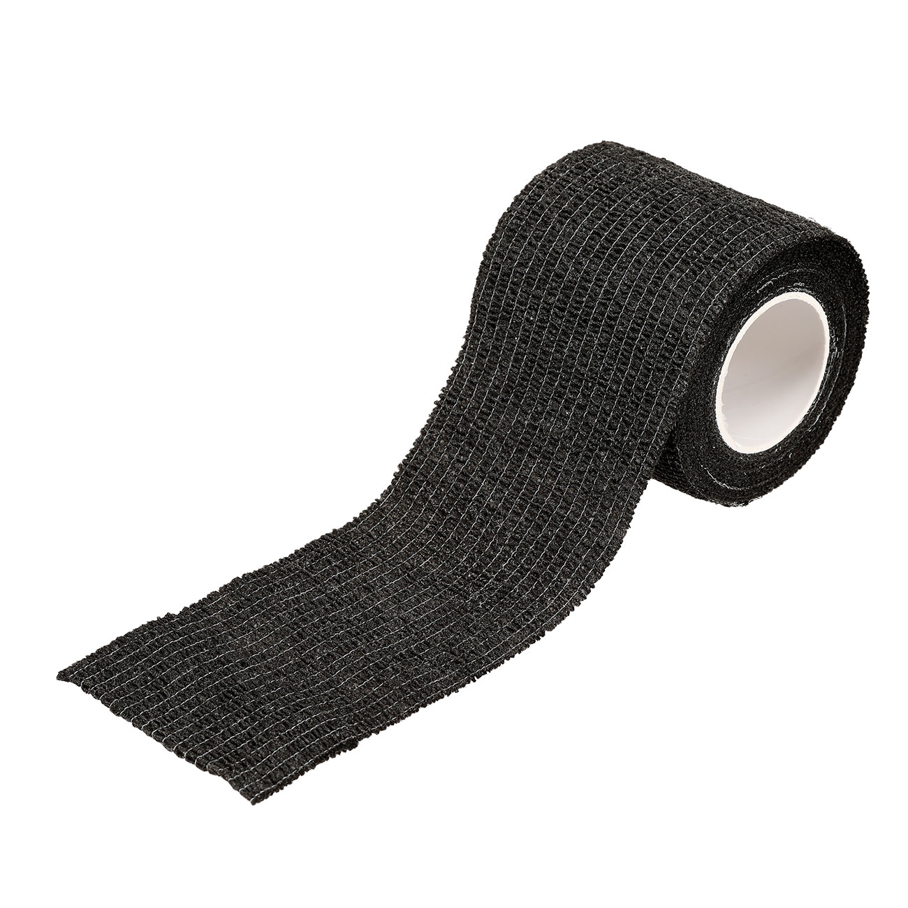 FOSCO Stretch Tarngewebe WRAP zum Abdecken von Ausr�stung selbsthaftend schwarz Bild 1