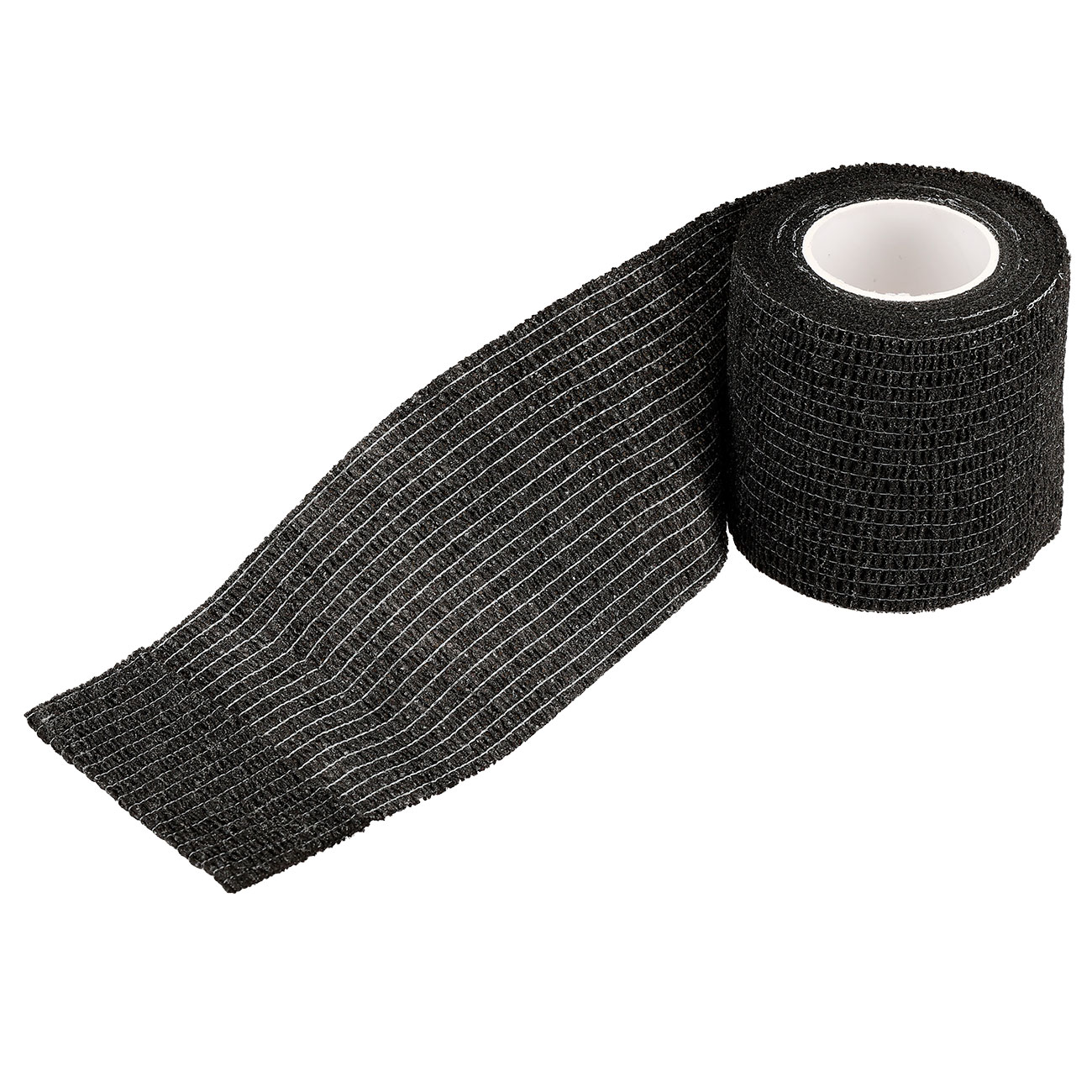 FOSCO Stretch Tarngewebe WRAP zum Abdecken von Ausr�stung selbsthaftend schwarz Bild 6