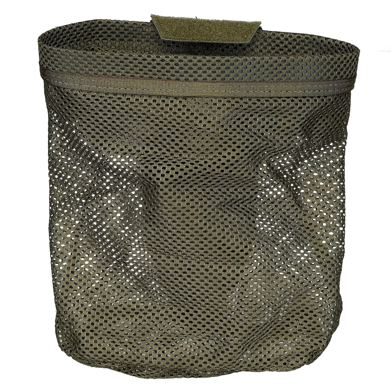 Pentagon faltbare Netztasche Amina Molle Abwurftasche Dump Pouch RAL7013 oliv Bild 1