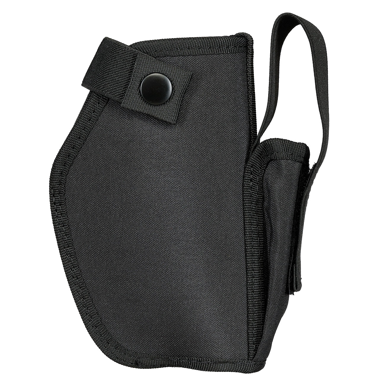 Romantac Universal Nylon G�rtelholster f. Pistolen mit Magazinfach schwarz