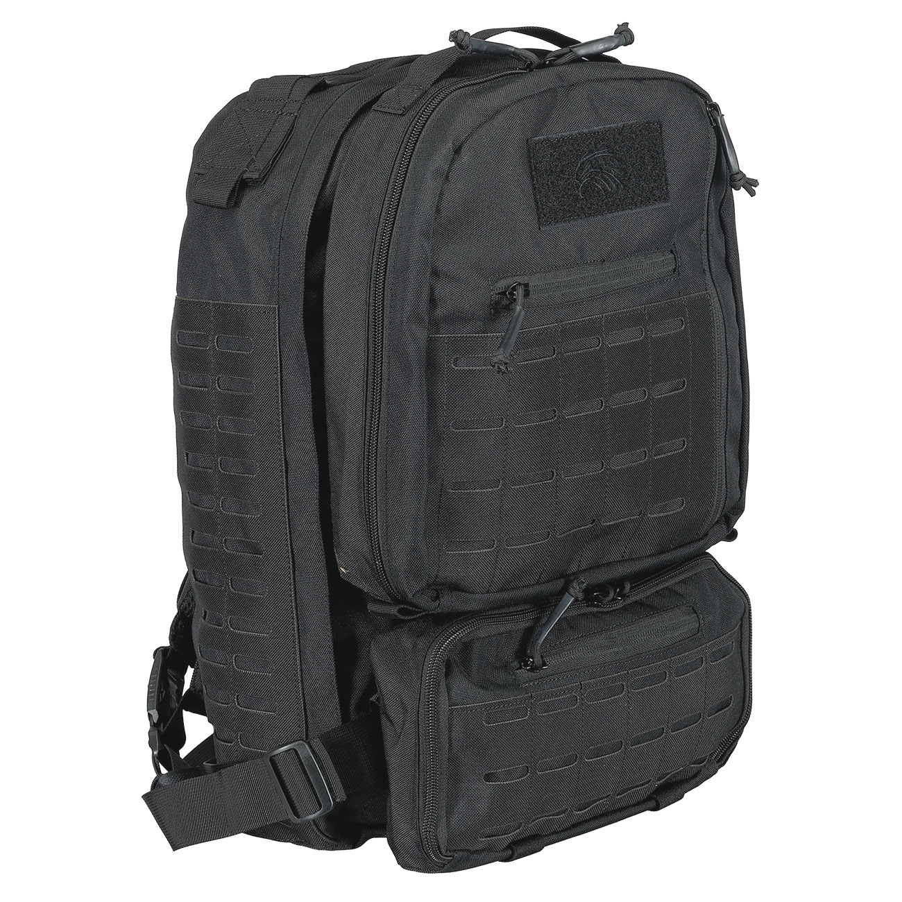 Defcon 5 modularer Rucksack Patriot mit magnetischem Befestigungssystem hydrokompatibel 23 Liter schwarz
