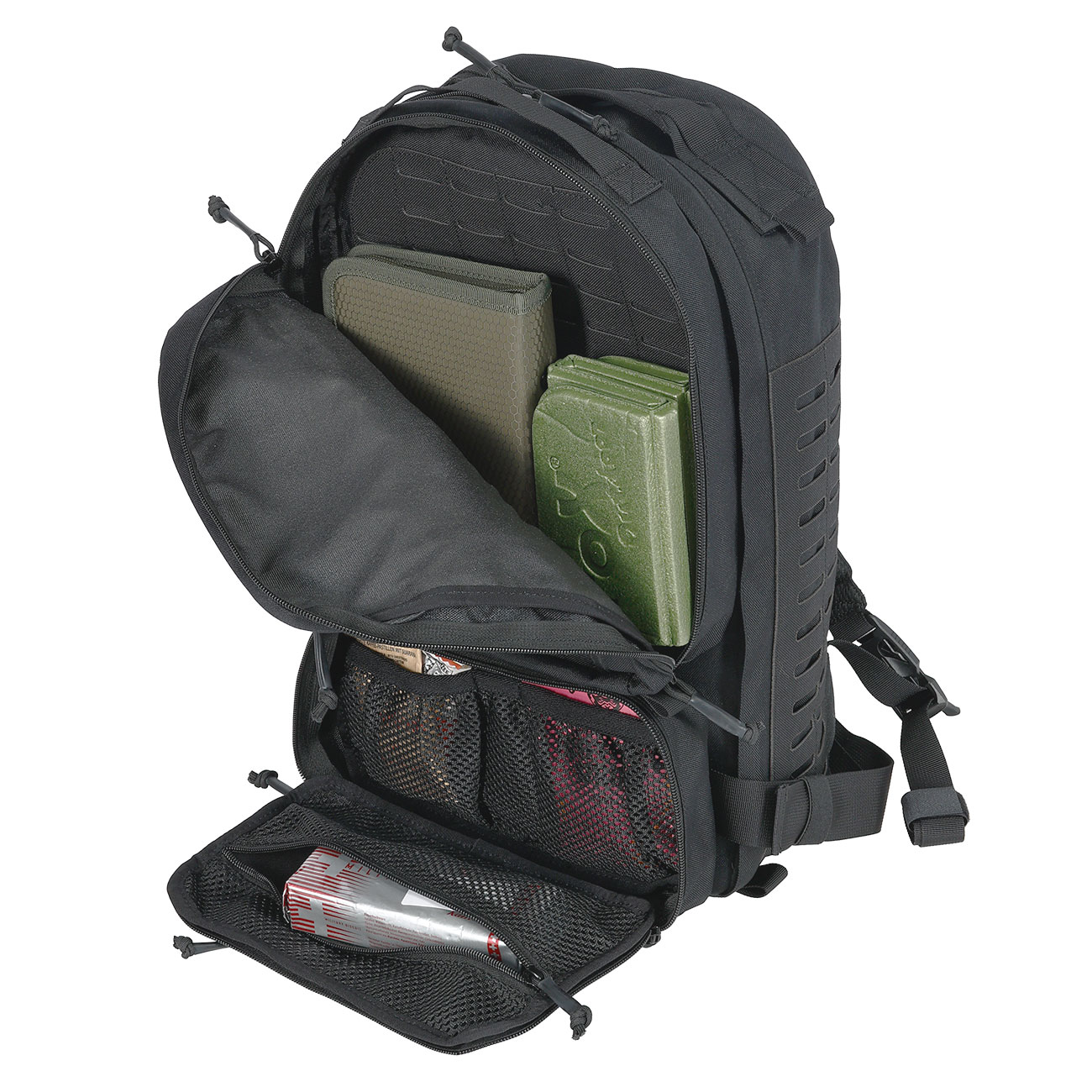 Defcon 5 modularer Rucksack Patriot mit magnetischem Befestigungssystem hydrokompatibel 23 Liter schwarz Bild 8