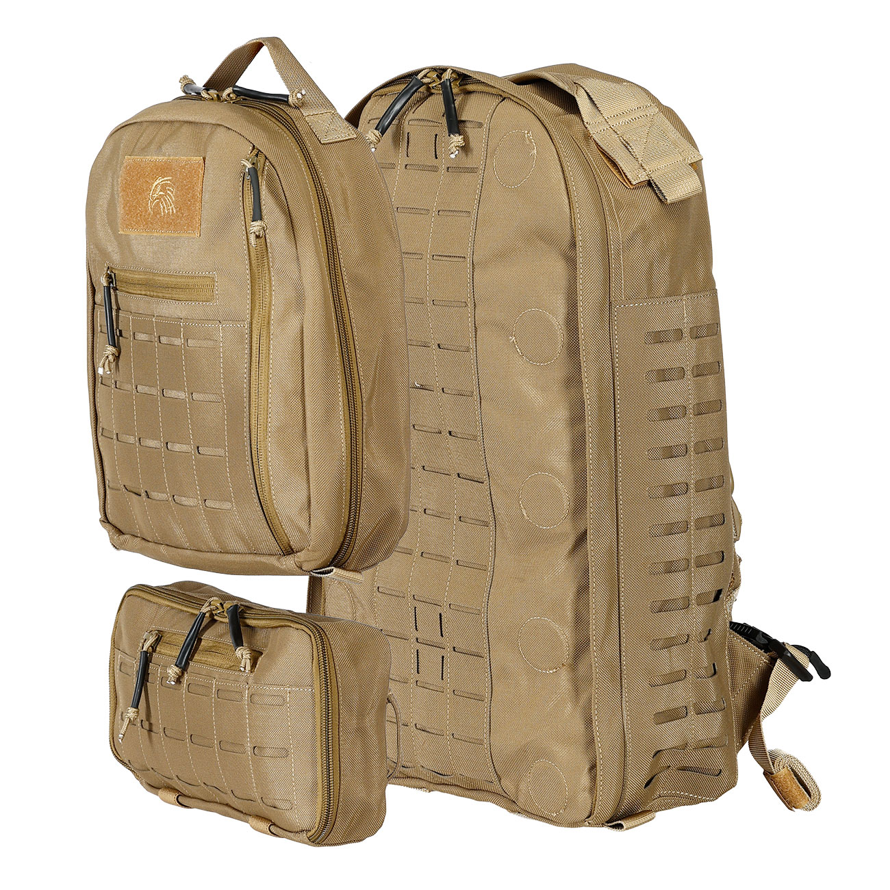 Defcon 5 modularer Rucksack Patriot mit magnetischem Befestigungssystem hydrokompatibel 23 Liter coyote tan Bild 1