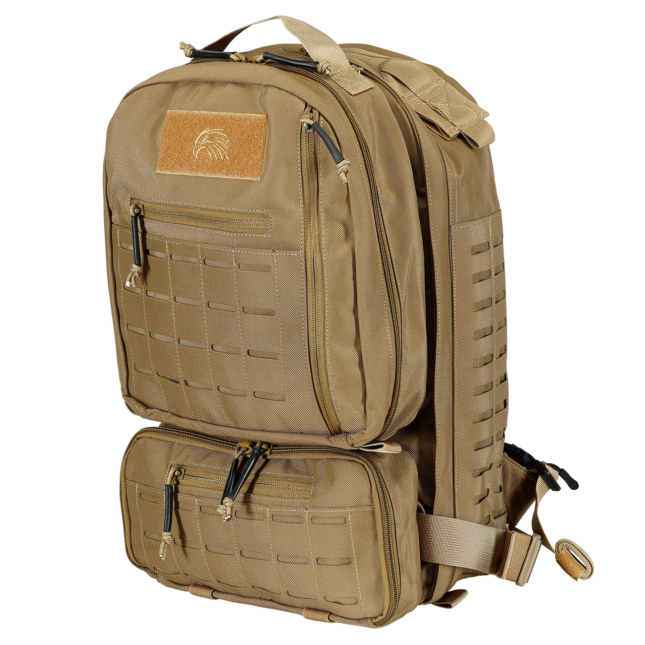 Defcon 5 modularer Rucksack Patriot mit magnetischem Befestigungssystem hydrokompatibel 23 Liter coyote tan Bild 5
