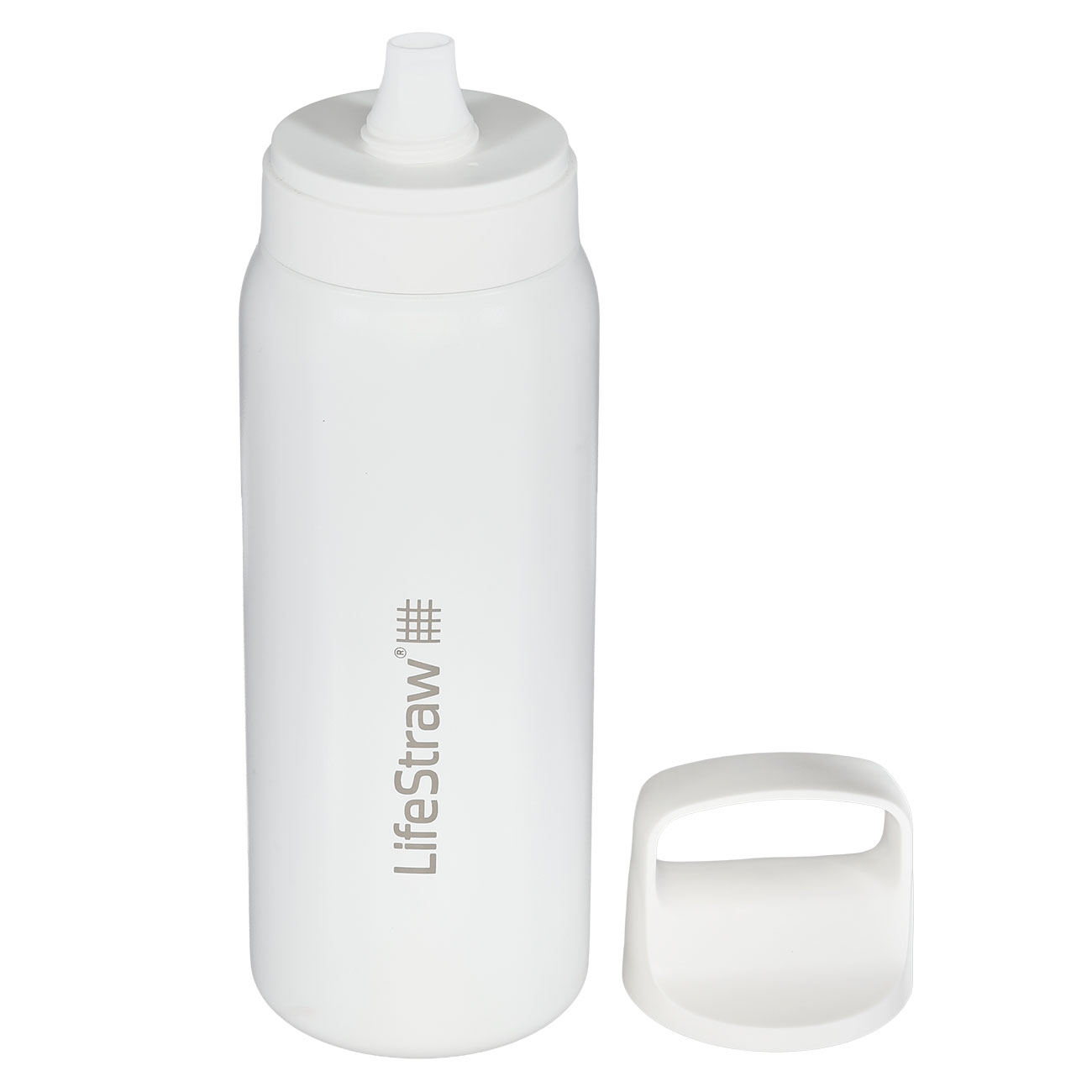 LifeStraw Go Stainless Steel Edelstahl-Trinkflasche mit Wasserfilter vakuumisoliert 700 ml wei� Bild 1