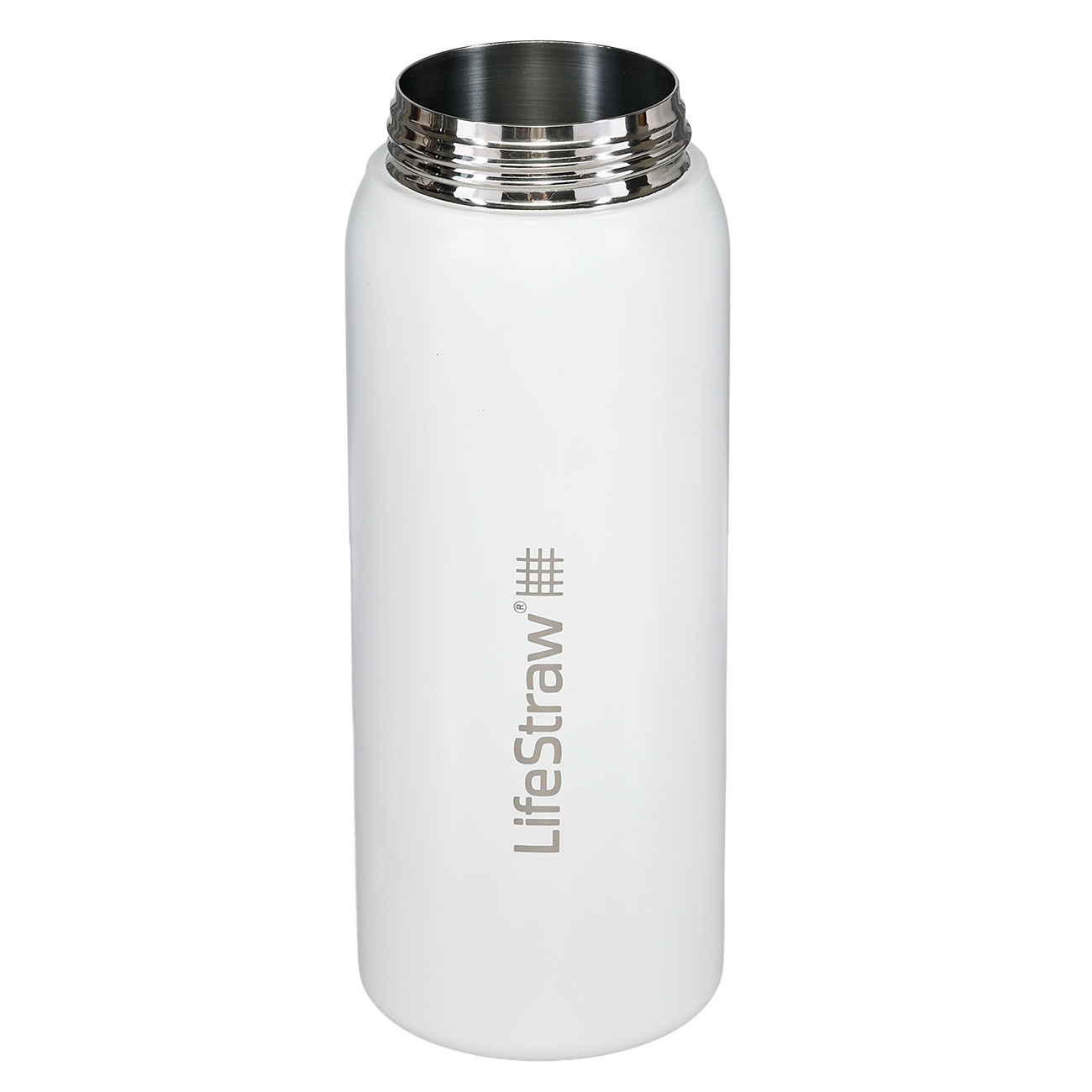 LifeStraw Go Stainless Steel Edelstahl-Trinkflasche mit Wasserfilter vakuumisoliert 700 ml wei� Bild 2