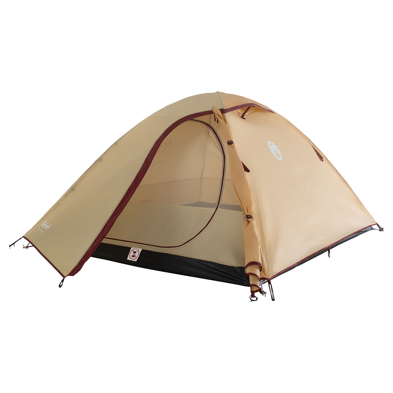 Coleman Zelt Darwin Summer 3 leichtes Kuppelzelt f�r 3 Personen beige Bild 2