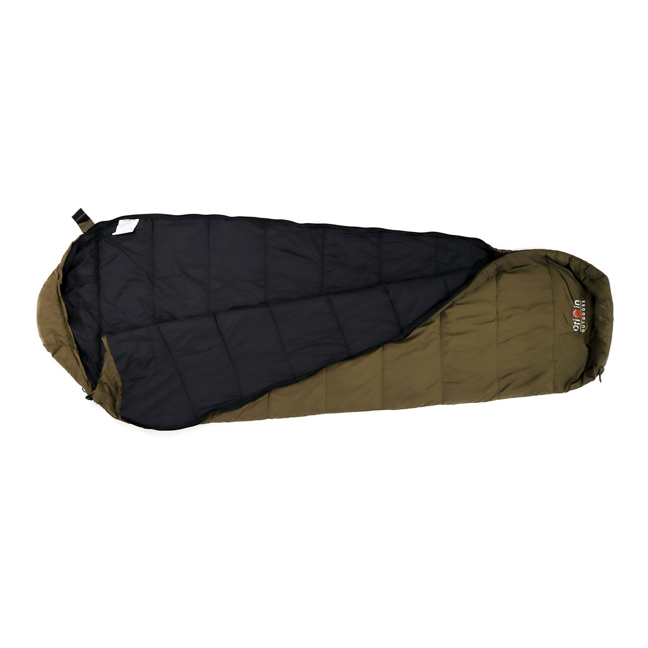 Origin Outdoors Schlafsack Compact Lite Mumienform bis zu 195 cm K�rpergr��e oliv/schwarz Bild 2