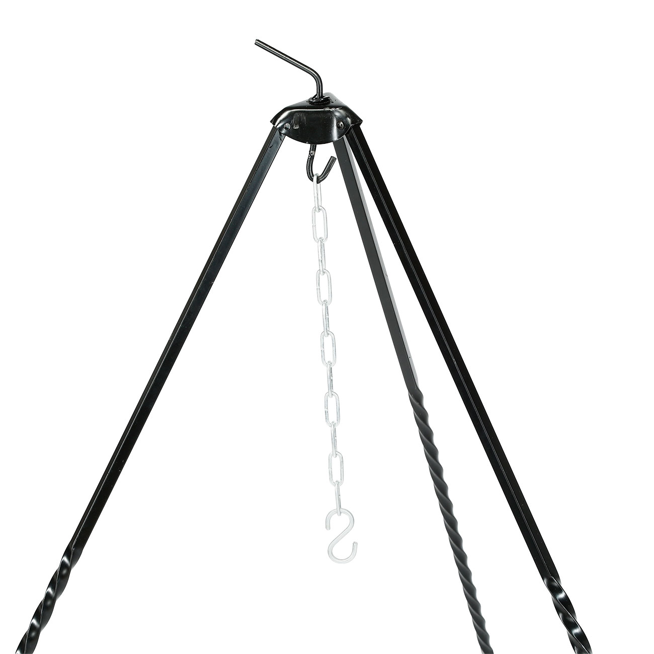 MFH ungarisches Dreibein mit Kette und Haken ca. 1,20 m h�henverstellbar Bild 6