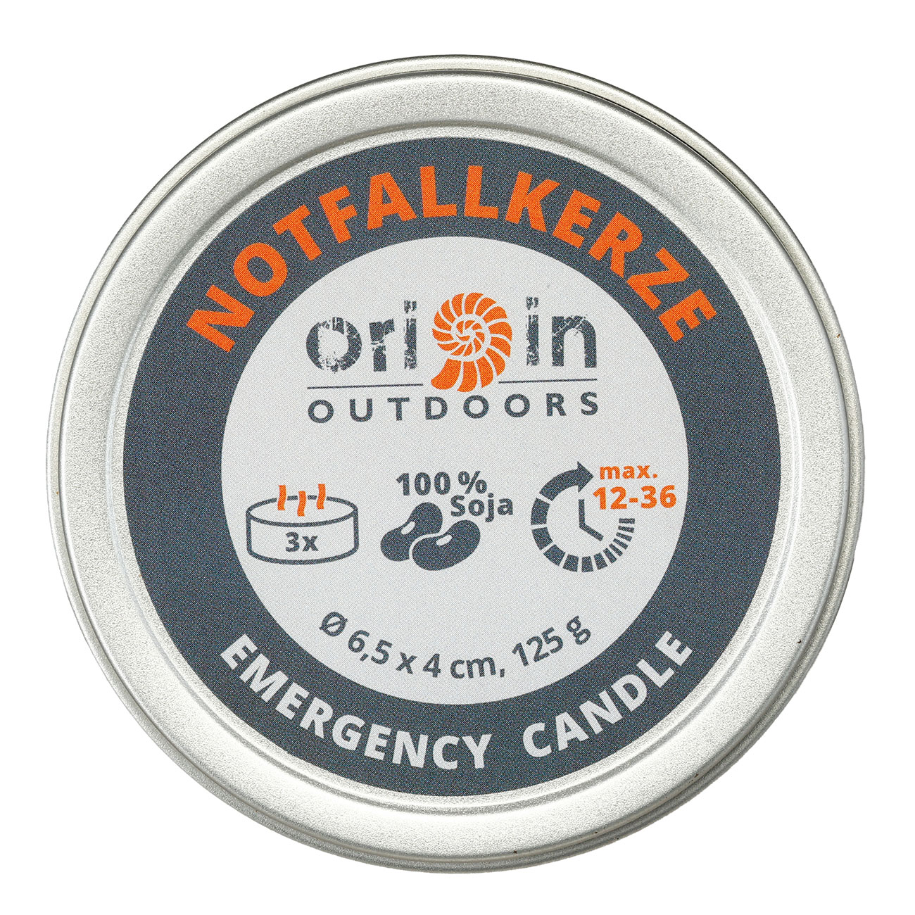 Origin Outdoors Notfallkerze Brenndauer bis zu 36 Stunden Bild 2