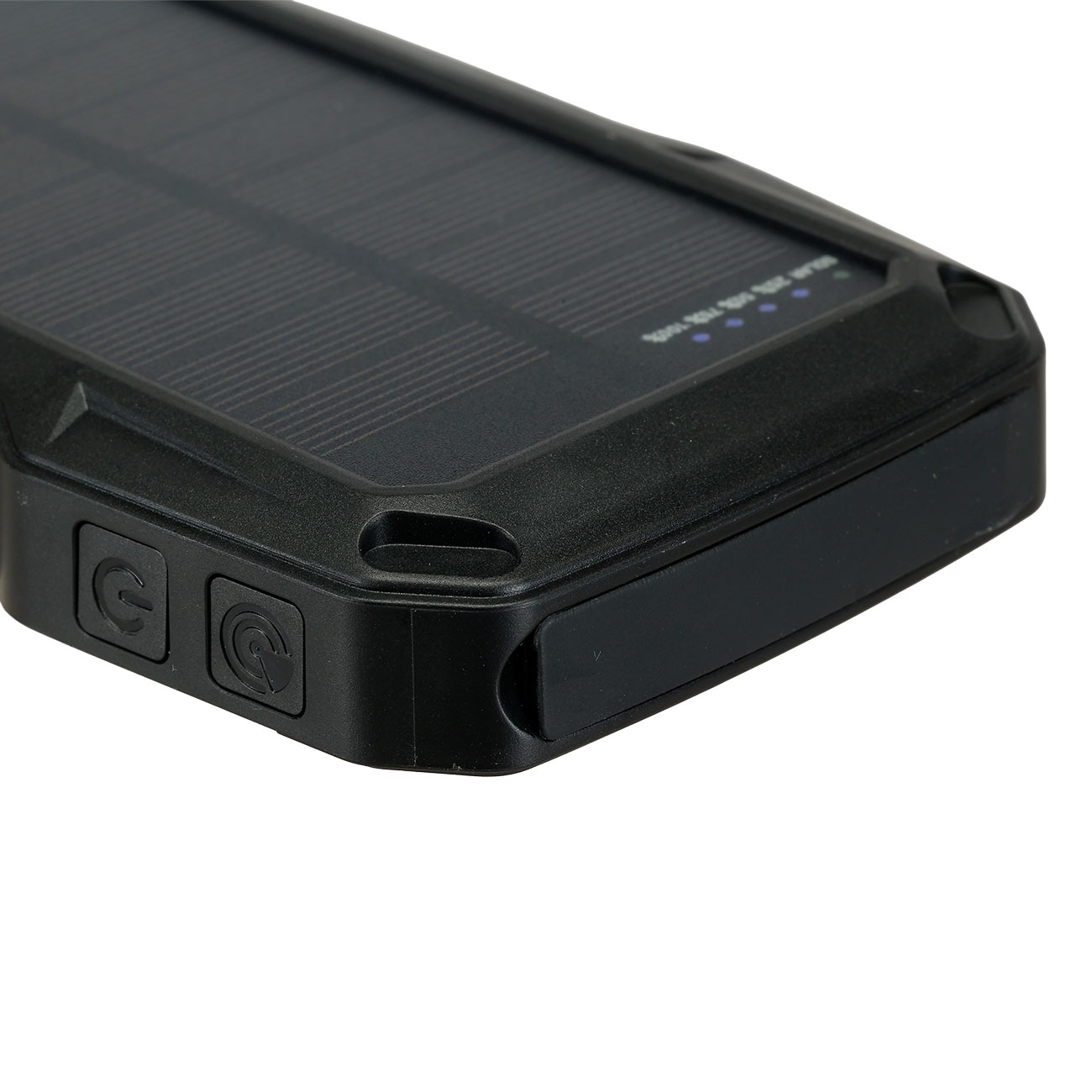 Basic Nature Solar Powerbank 10 PD 10000 mAh mit LED-Display inkl. Ladekabel schwarz Bild 6