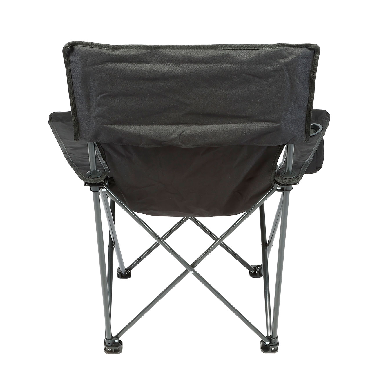Fox Outdoor Klappstuhl Deluxe mit R�cken- und Armlehne inkl. Getr�nkehalter schwarz Bild 6