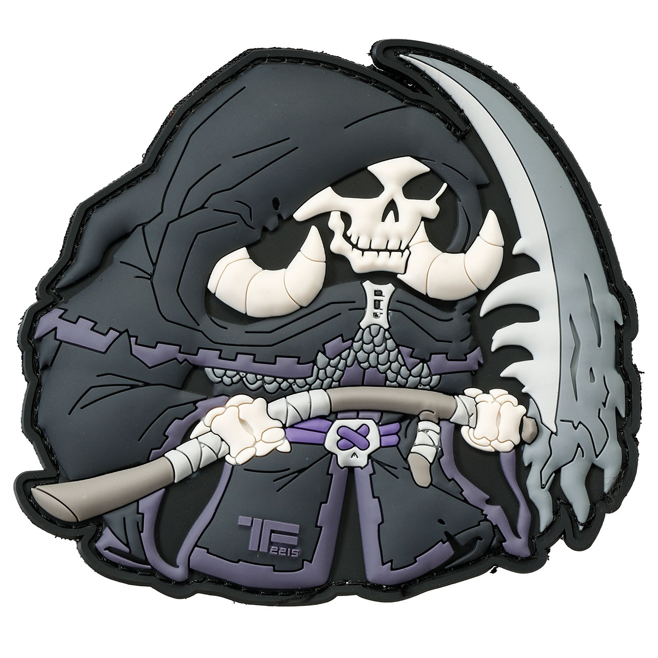 TF-2215 3D Rubber Patch mit Klettfl�che Reaper Ox Nr. 11