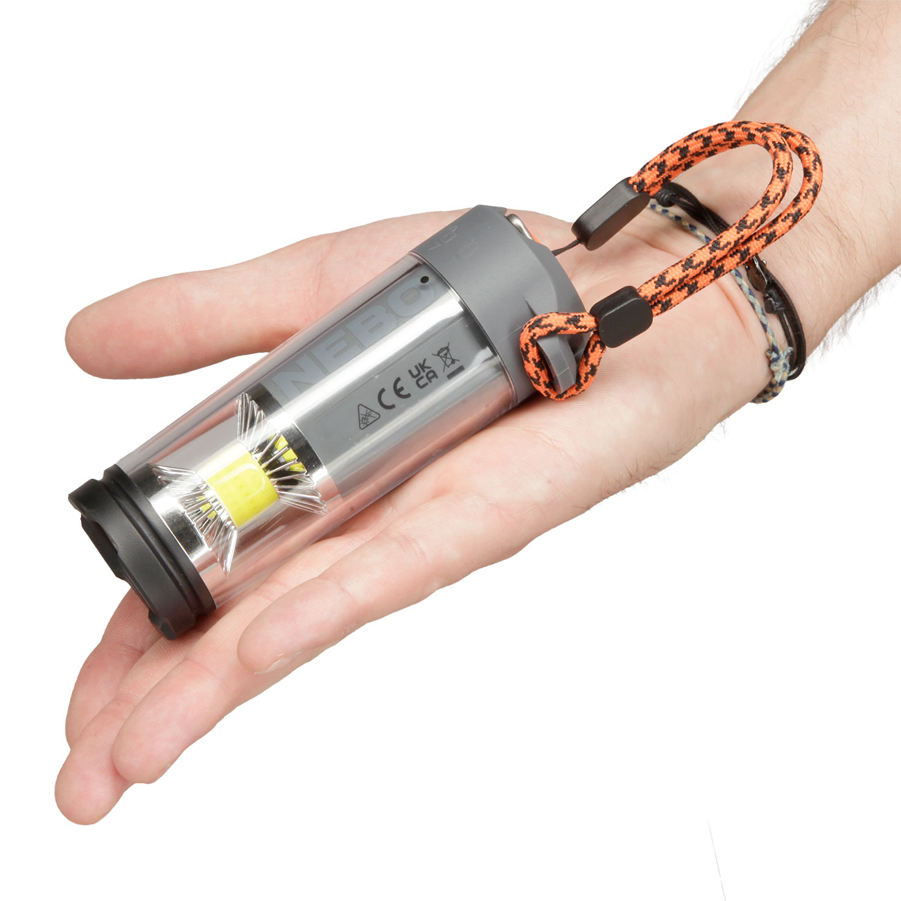 Nebo Laterne mit Taschenlampenfunktion Galileo Tempest 350 Lumen 8 Leuchtmodi inkl. Rotlicht wasserdicht Bild 7