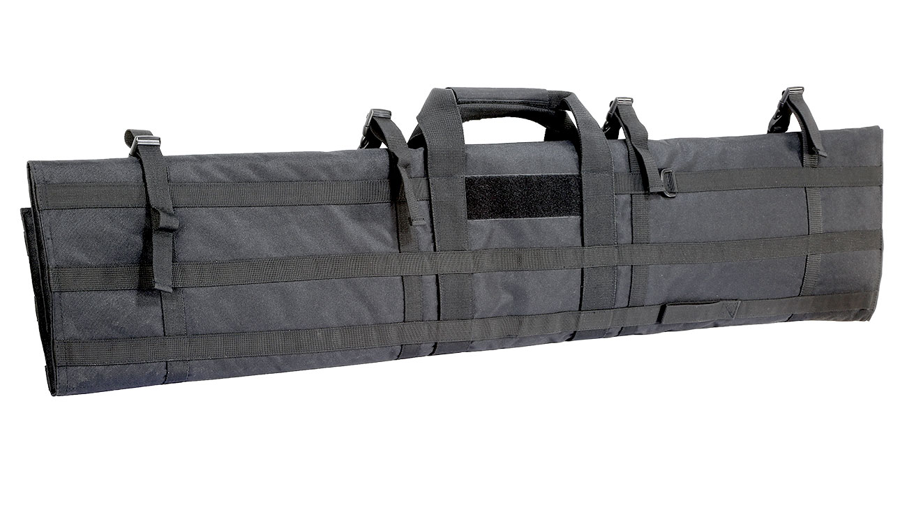 Nuprol 48 Zoll / 123cm PMC Sniper Roll Bag Unterlage Waffen-Futteral schwarz