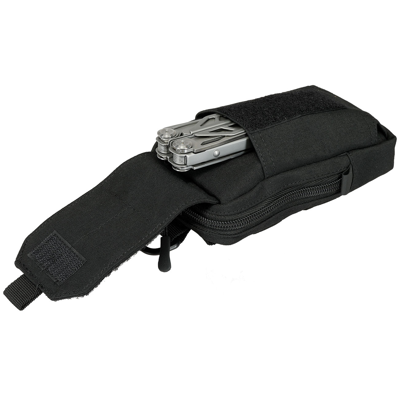 Mil-Tec Mehrzwecktasche Molle Fieldcom Pouch 11,5 x 18 x 3 cm f�r Ausr�stung oder Smartphone schwarz Bild 7