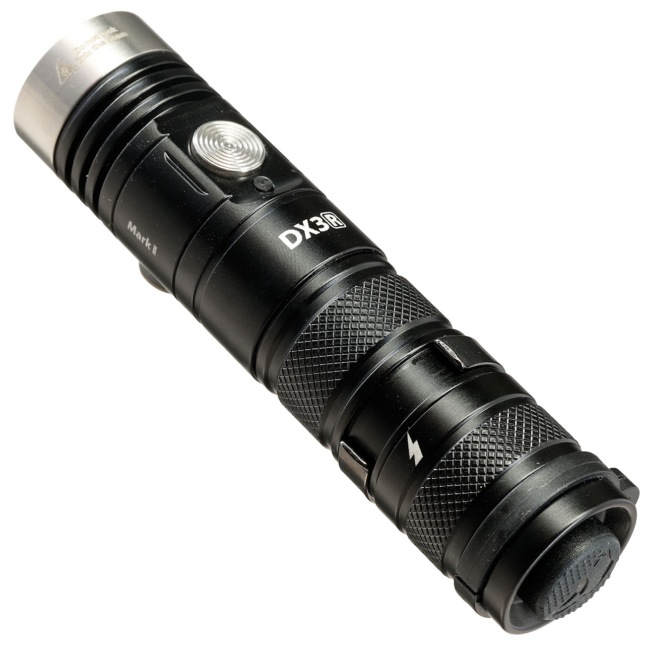 Eagtac LED Mini-Taschenlampe DX3B MK2 SST70 aufladbar 5 Leuchtstufen inkl. Strobe bis zu 2550 ANSI Lumen inkl. Holster, Ladekabe Bild 2