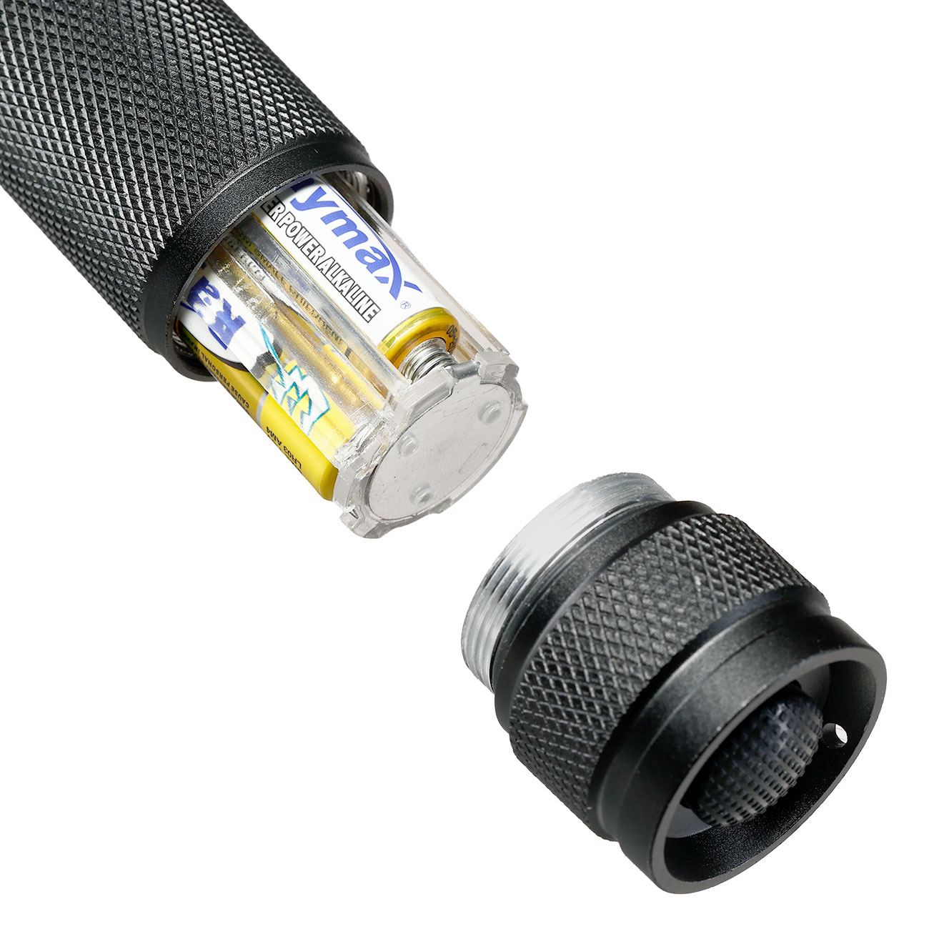 Maximus LED-Taschenlampe M-FL-900 300 Lumen 5W 2 Leuchtstufen Strobe-Funktion inkl. G�rteltasche schwarz Bild 5