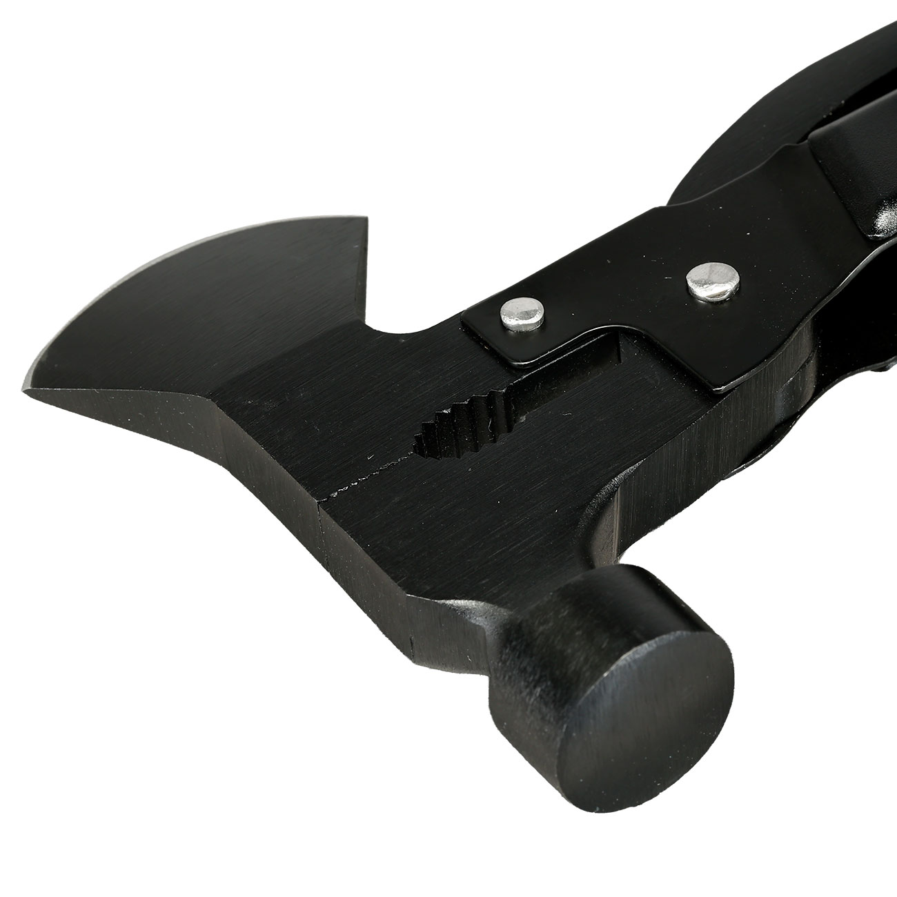 Trizand 17-in-1-Multitool mit  Hammer, Axt, S�ge, Zange uvm. inkl. G�rteltasche schwarz Bild 5