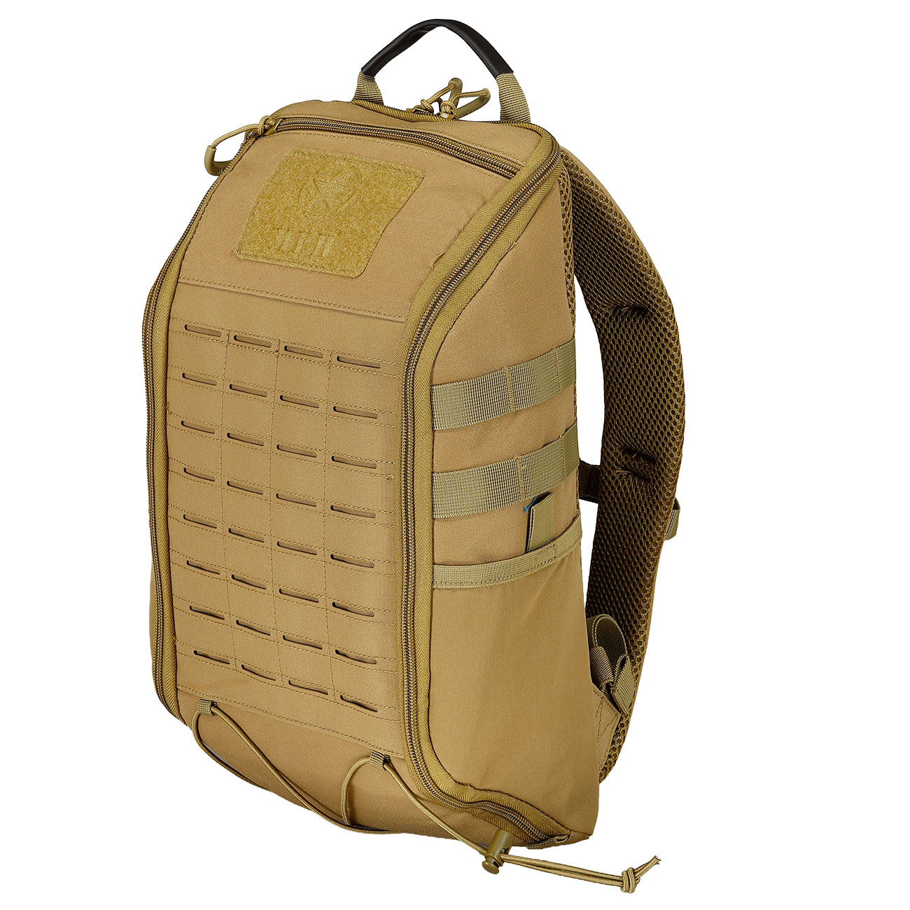 MFH Rucksack Modular 13 Daypack Molle Lasercut 13 Liter coyote tan Bild 2
