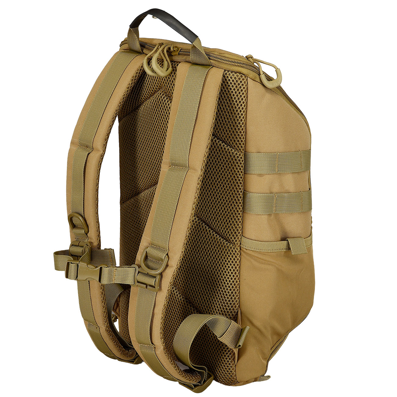 MFH Rucksack Modular 13 Daypack Molle Lasercut 13 Liter coyote tan Bild 6