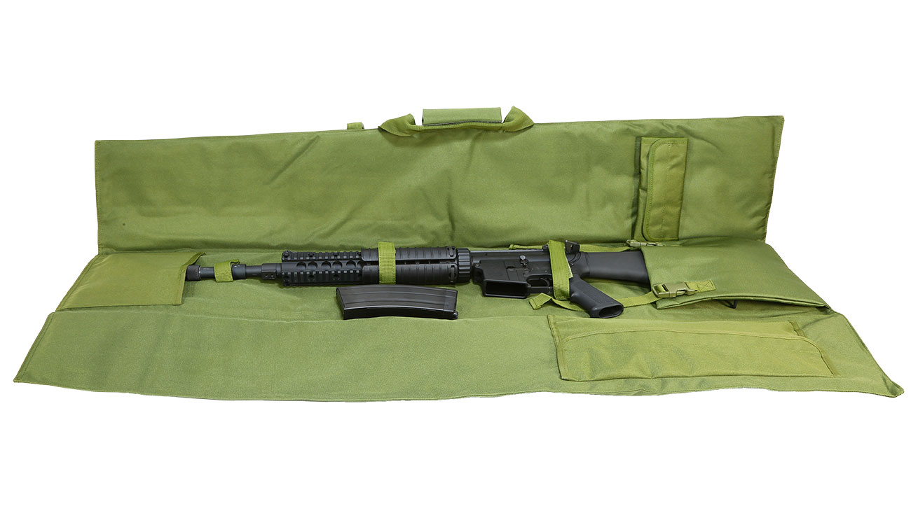 Nuprol 48 Zoll / 123cm PMC Sniper Roll Bag Unterlage Waffen-Futteral oliv Bild 7