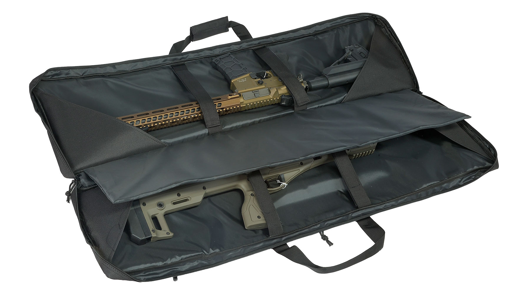 ASG / Strike Systems 107 cm Tactical Soft Rifle Bag / Gewehr-Futteral f. 2 Gewehre mit Zubeh�r schwarz Bild 5