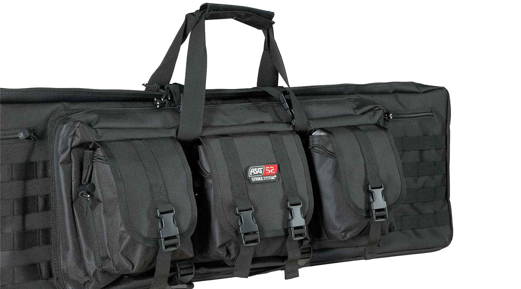 ASG / Strike Systems 107 cm Tactical Soft Rifle Bag / Gewehr-Futteral f. 2 Gewehre mit Zubeh�r schwarz Bild 9