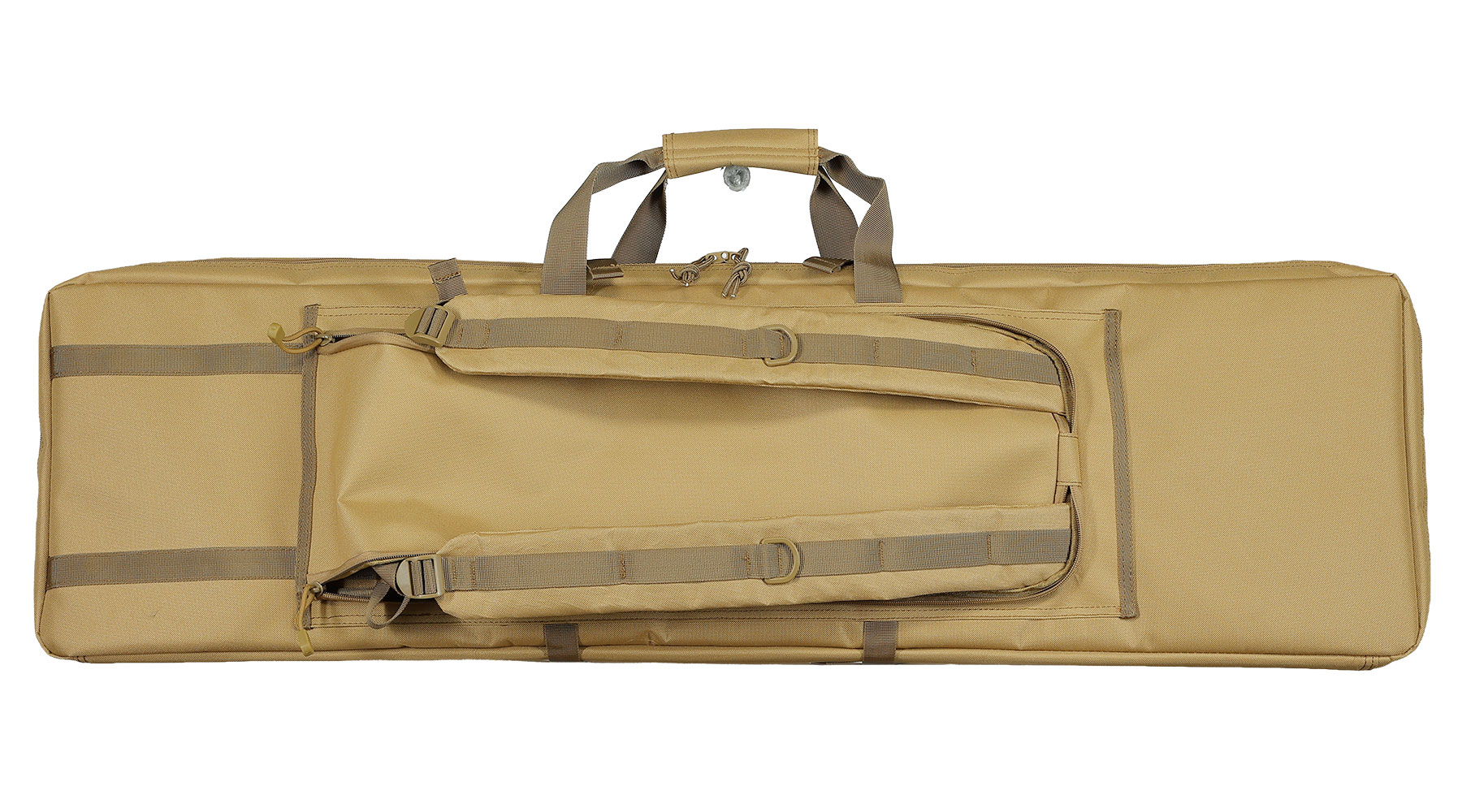 ASG / Strike Systems 107 cm Tactical Soft Rifle Bag / Gewehr-Futteral f. 2 Gewehre mit Zubeh�r tan Bild 3