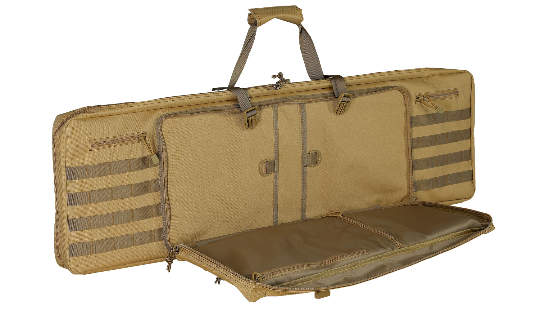 ASG / Strike Systems 107 cm Tactical Soft Rifle Bag / Gewehr-Futteral f. 2 Gewehre mit Zubeh�r tan Bild 7
