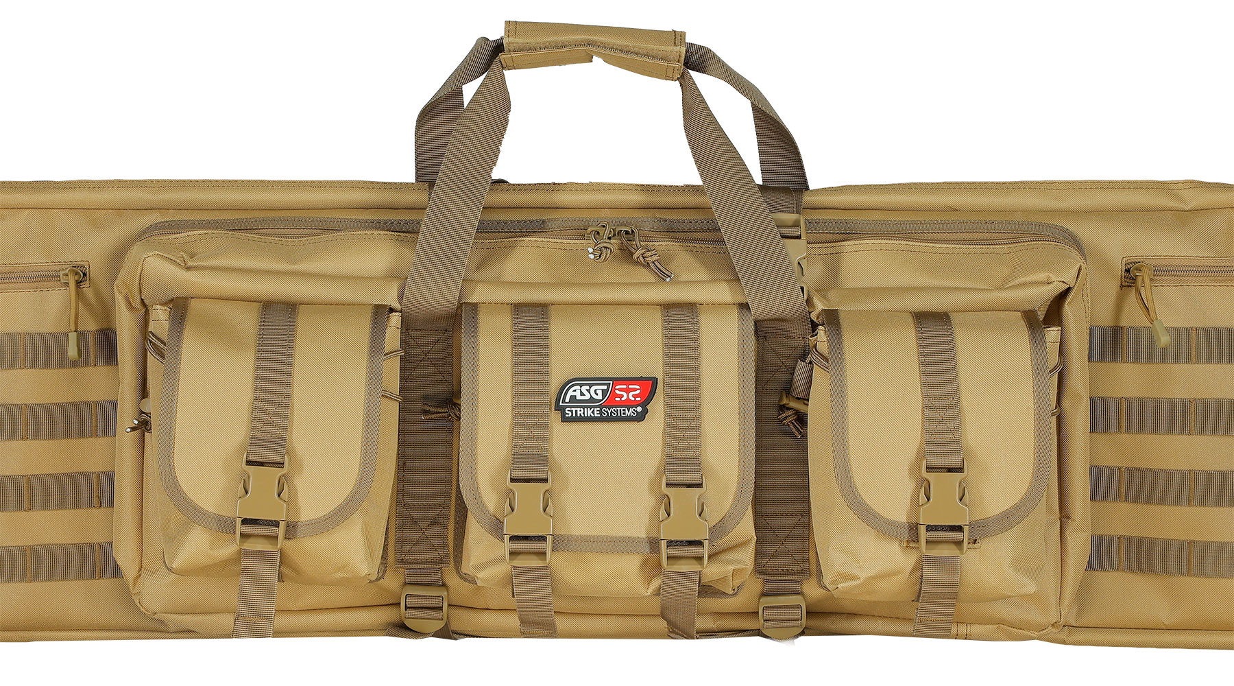 ASG / Strike Systems 107 cm Tactical Soft Rifle Bag / Gewehr-Futteral f. 2 Gewehre mit Zubeh�r tan Bild 8