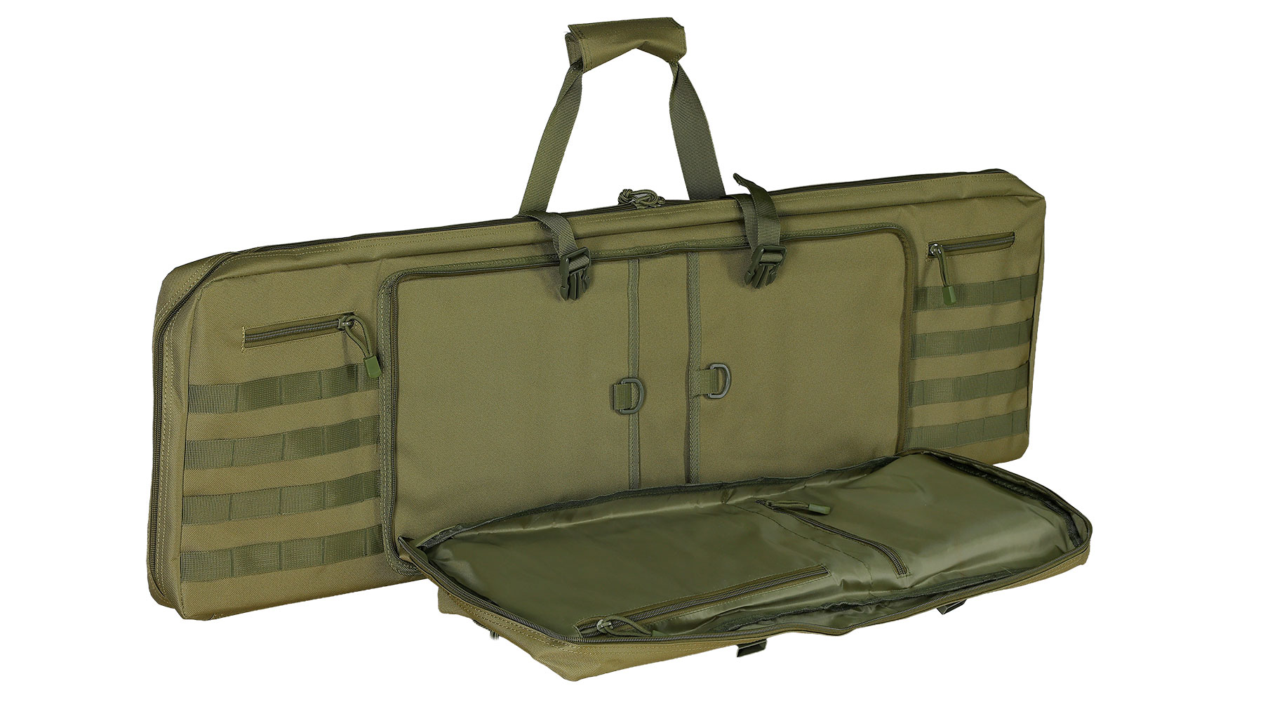 ASG / Strike Systems 107 cm Tactical Soft Rifle Bag / Gewehr-Futteral f. 2 Gewehre mit Zubeh�r oliv Bild 7