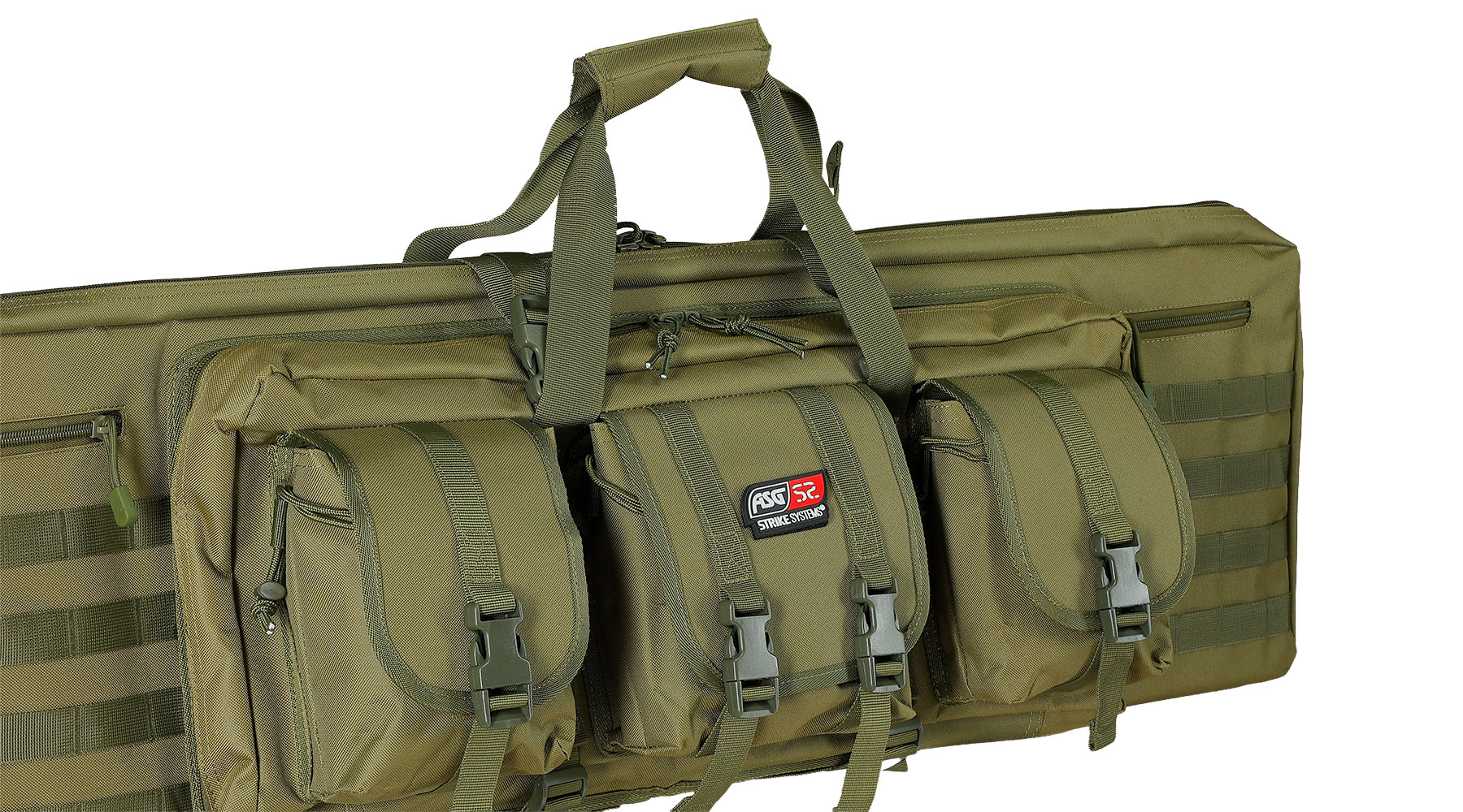 ASG / Strike Systems 107 cm Tactical Soft Rifle Bag / Gewehr-Futteral f. 2 Gewehre mit Zubeh�r oliv Bild 9