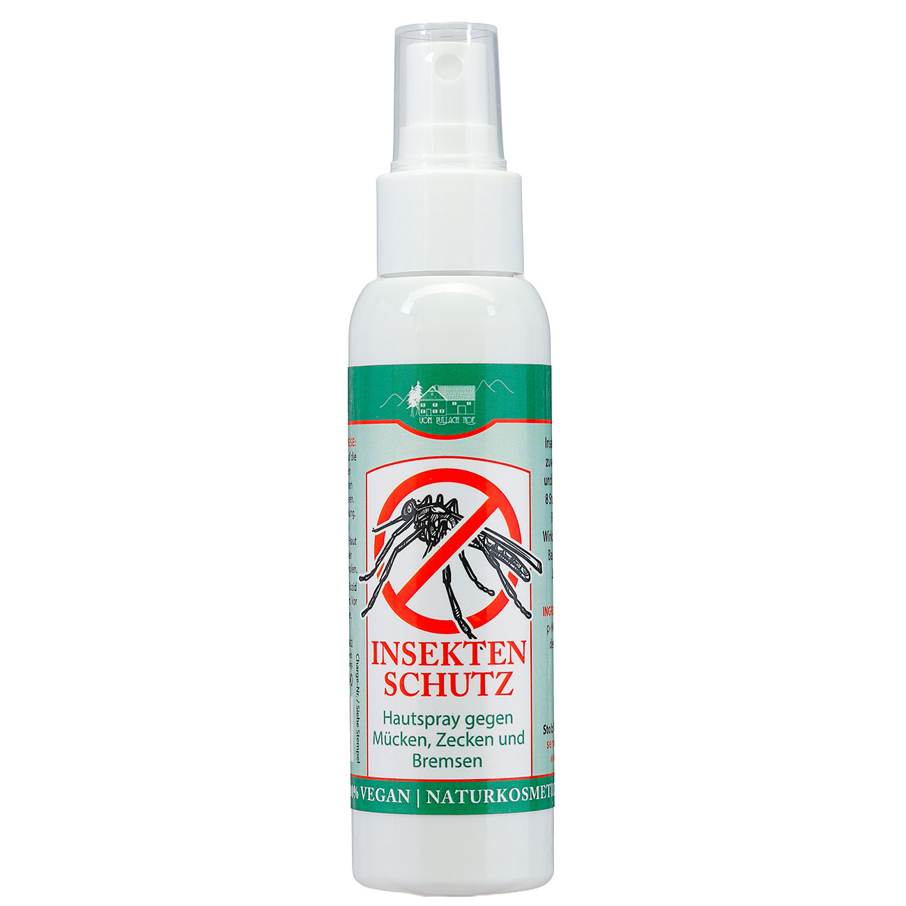 Insektenschutz Hautspray 100 ml mit nat�rlichen Inhaltsstoffen zur Abwehr von M�cken, Zecken und Bremsen