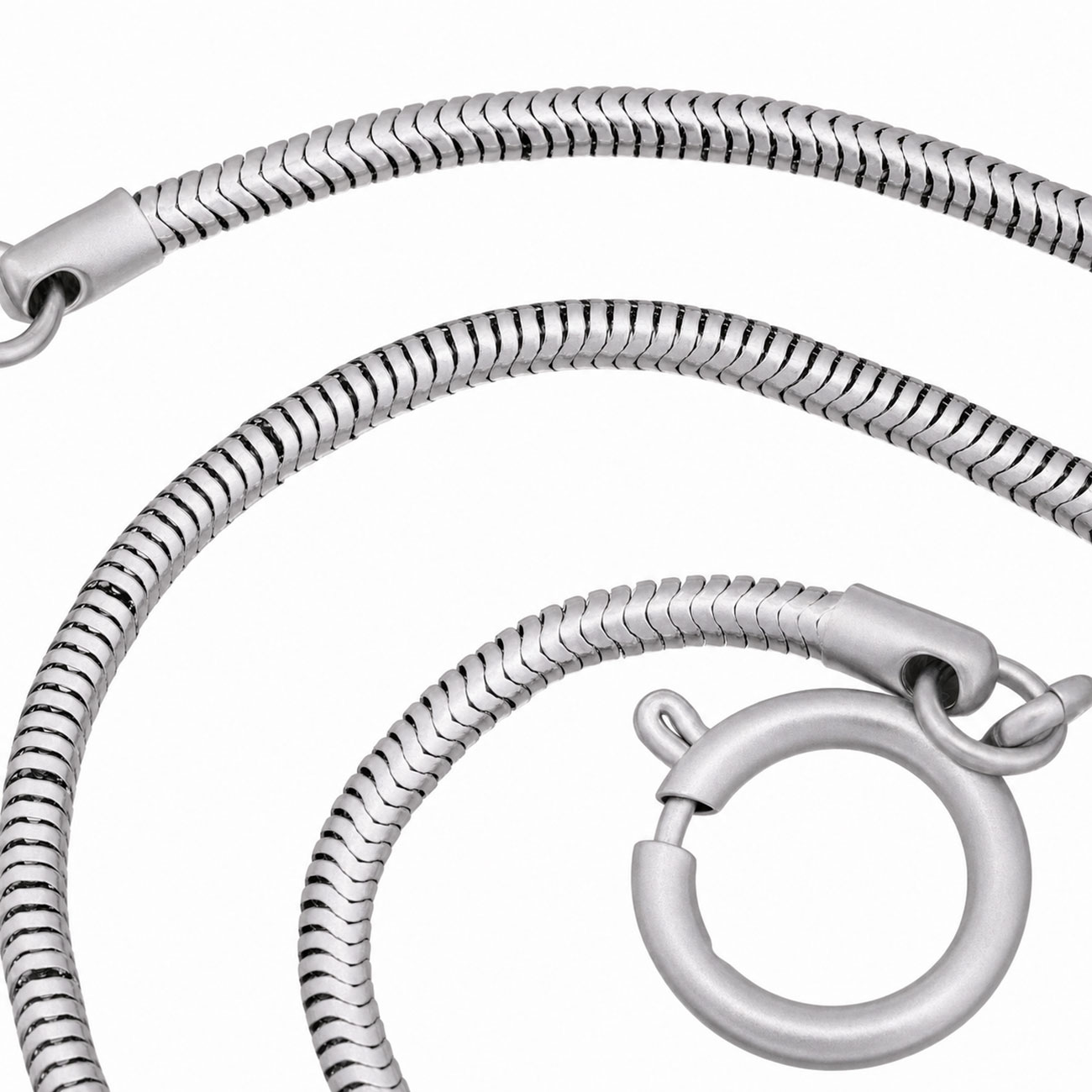 Herbertz Schlangenkette mit Ring Bild 2