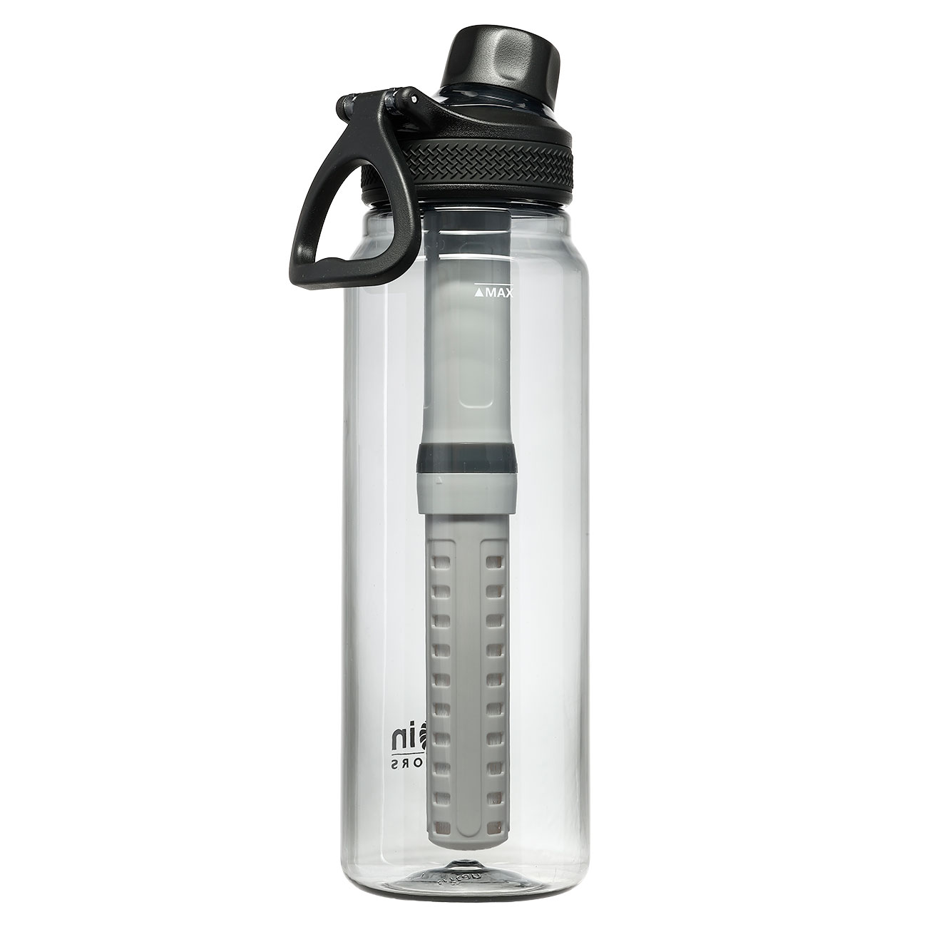 Origin Outdoors Wasserfilter Trinkflasche WH 1 Liter smoke transparent Bild 1