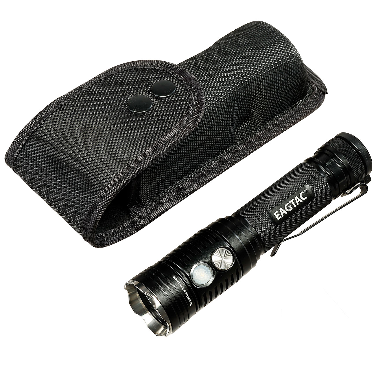 Eagtac LED-Taschenlampe TX3V MKII 3650 Lumen 10 Leuchtmodi inkl. Strobe wiederaufladbar Powerbank-Funktion inkl. Holster Ladekab Bild 11