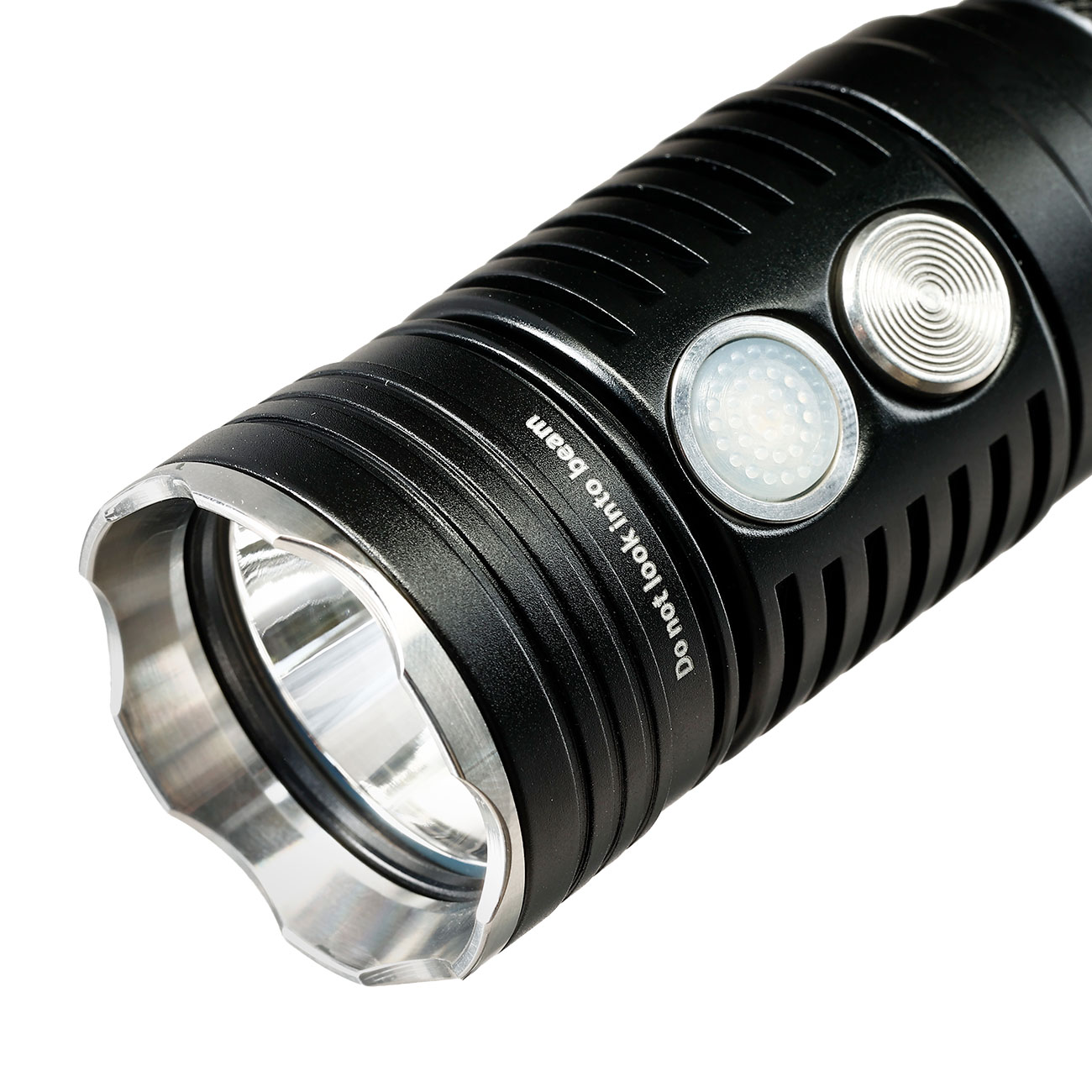 Eagtac LED-Taschenlampe TX3V MKII 3650 Lumen 10 Leuchtmodi inkl. Strobe wiederaufladbar Powerbank-Funktion inkl. Holster Ladekab Bild 5