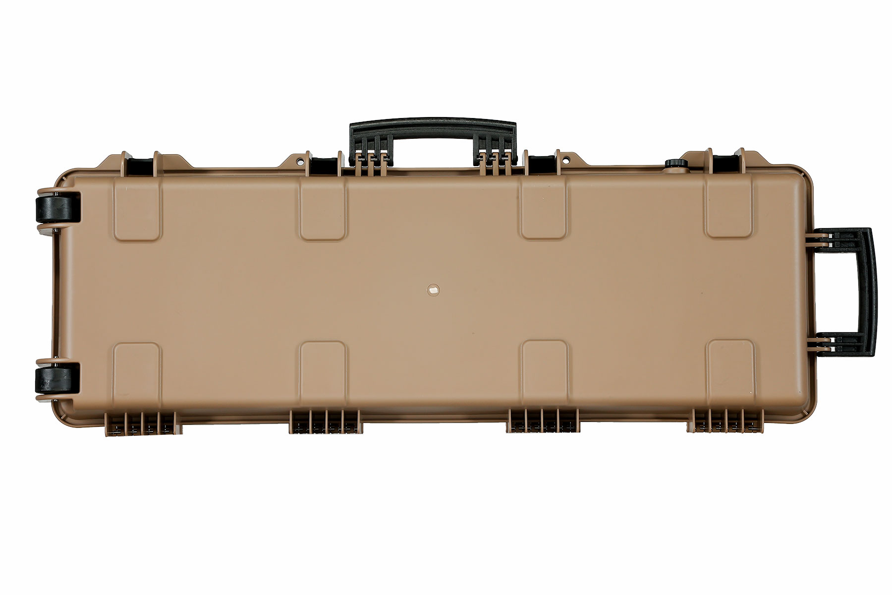 Nuprol Large Hard Case Waffenkoffer / Trolley 109 x 39,5 x 16 cm PnP-Schaumstoff tan - Velcro Edition Bild 3