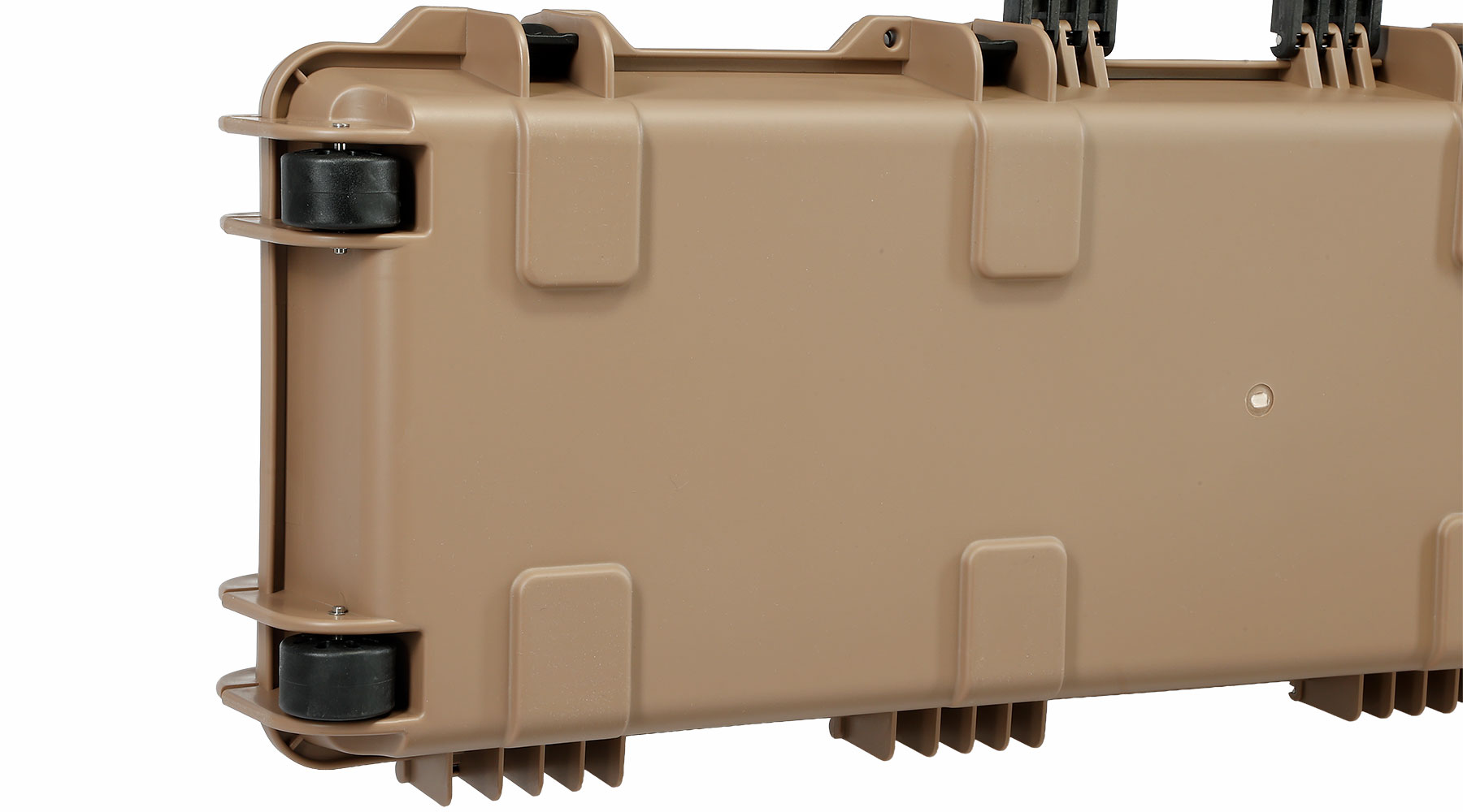 Nuprol Large Hard Case Waffenkoffer / Trolley 109 x 39,5 x 16 cm PnP-Schaumstoff tan - Velcro Edition Bild 8