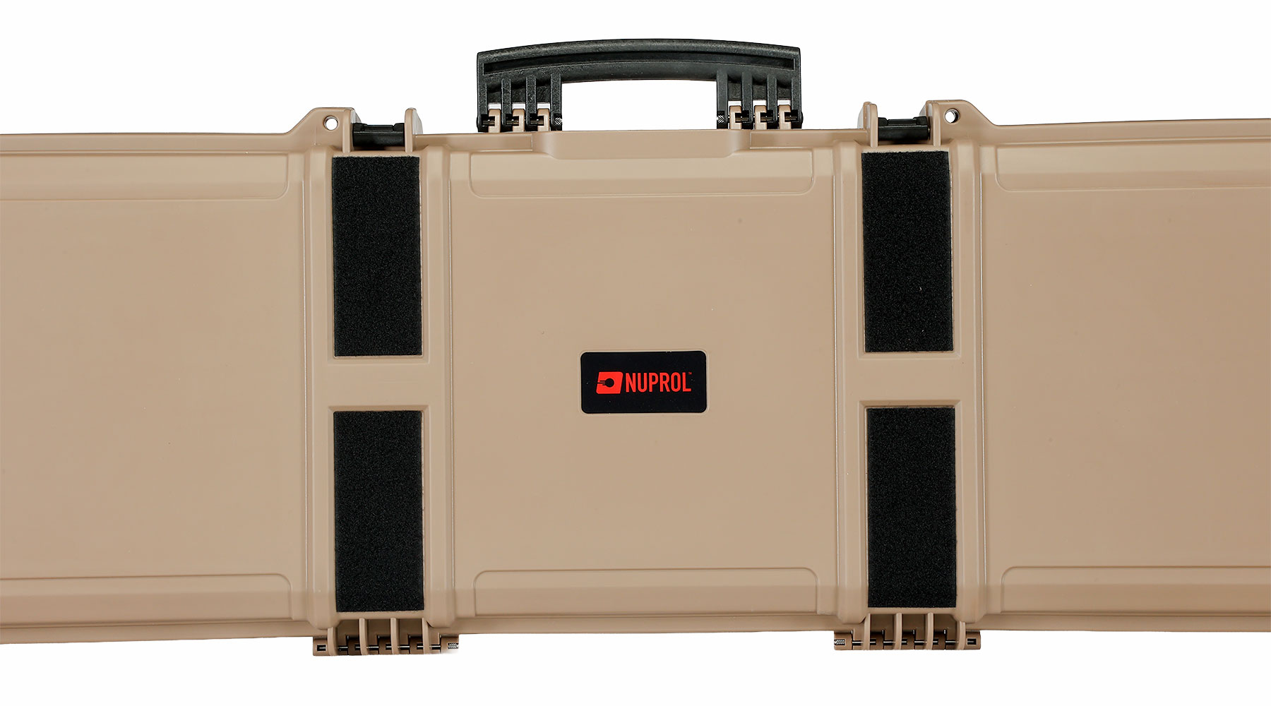Nuprol X-Large Hard Case Waffenkoffer / Trolley 139 x 39,5 x 16 cm PnP-Schaumstoff tan - Velcro Edition Bild 10