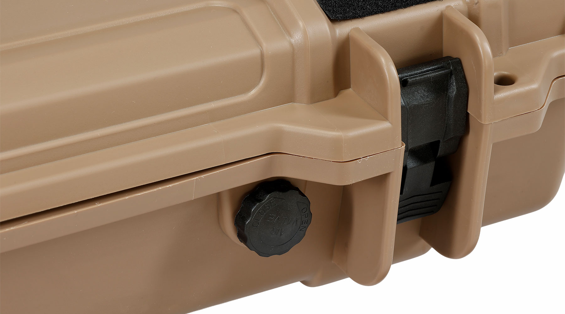Nuprol X-Large Hard Case Waffenkoffer / Trolley 139 x 39,5 x 16 cm PnP-Schaumstoff tan - Velcro Edition Bild 9