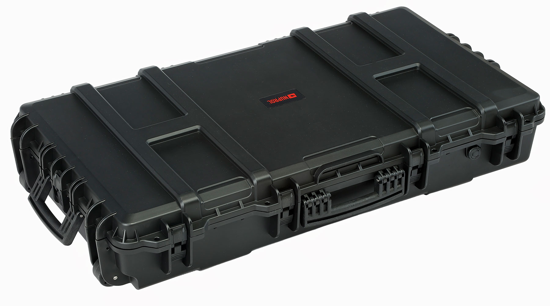 Nuprol Premium SMG / Carbine Hard Case Waffenkoffer / Trolley 101,8 x 50,3 x 18,9 cm PnP-Schaumstoff schwarz