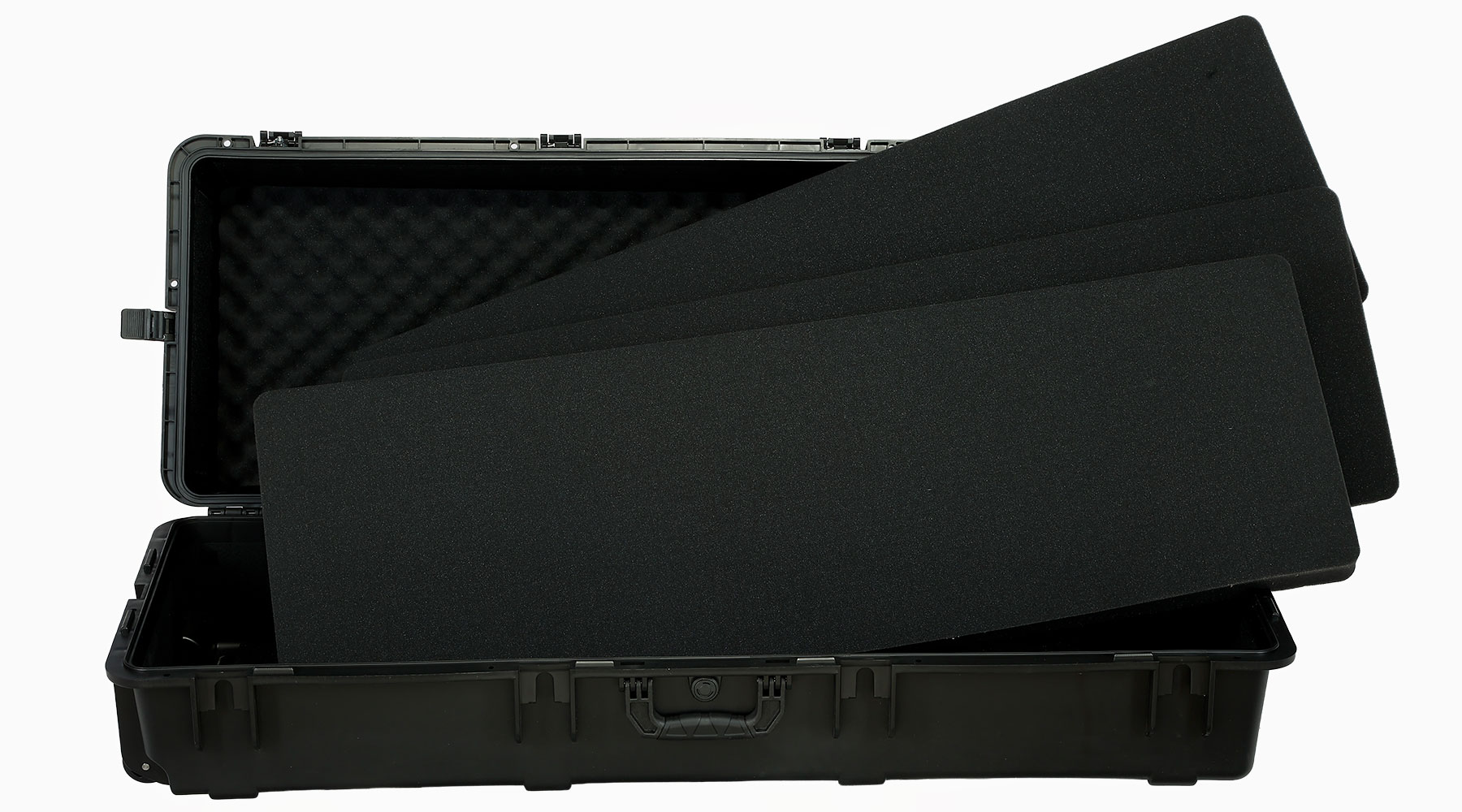 Nuprol Premium Armoury Case Waffenkoffer / Trolley 128 x 46 x 35,5 cm PnP-Schaumstoff schwarz Bild 4